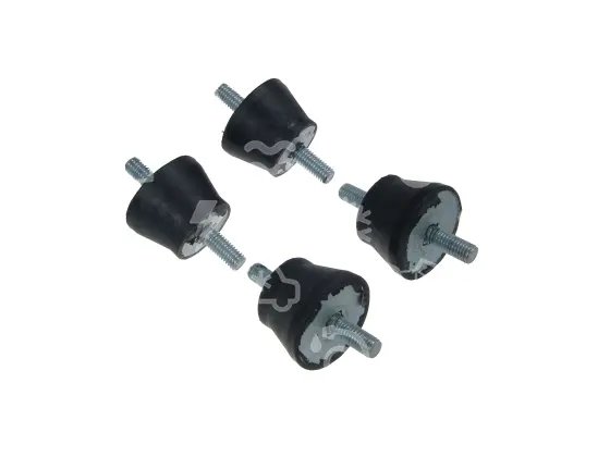 silenbloky - sada, d = 44/34 mm x H = 31 mm, M8 x 18 mm, M = 160 kg